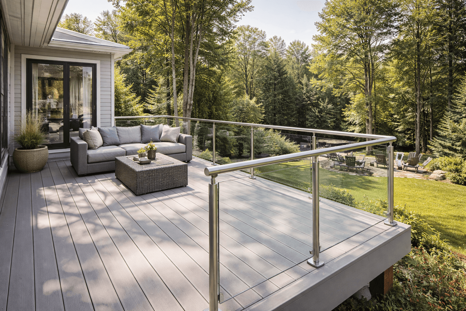 Glass Railings 101: Modern Safety, Clear Views, and Low-Maintenance Design